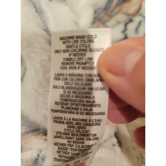 NWT HSN Lacey Chabert Kid's "Mommy+Me" Printed Short Robe Unicorns Kid Small - Picture 9 of 11